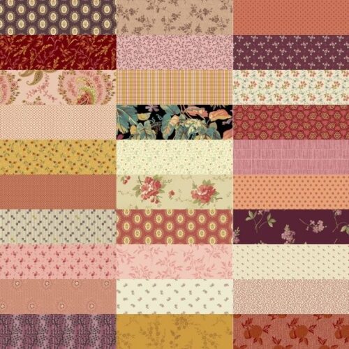 Secret Stash Favourites Amber Fat Quarter Pack (30 pieces) by Edyta Sitar (Cut in House)