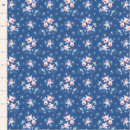 TD100679 First Kiss Denim, Something Blue by Tilda