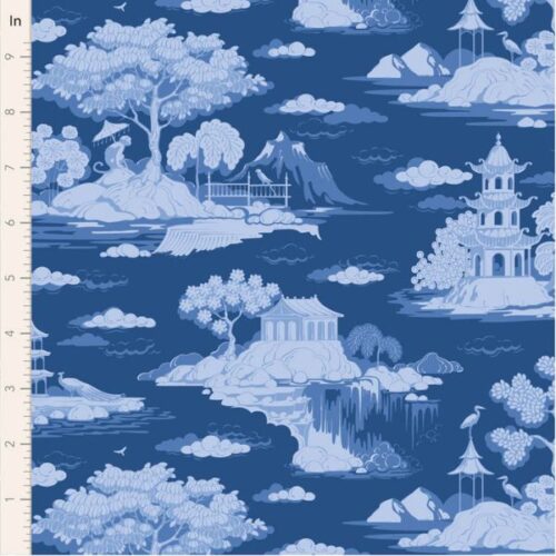 TD100680 Cottonview Night, Something Blue by Tilda