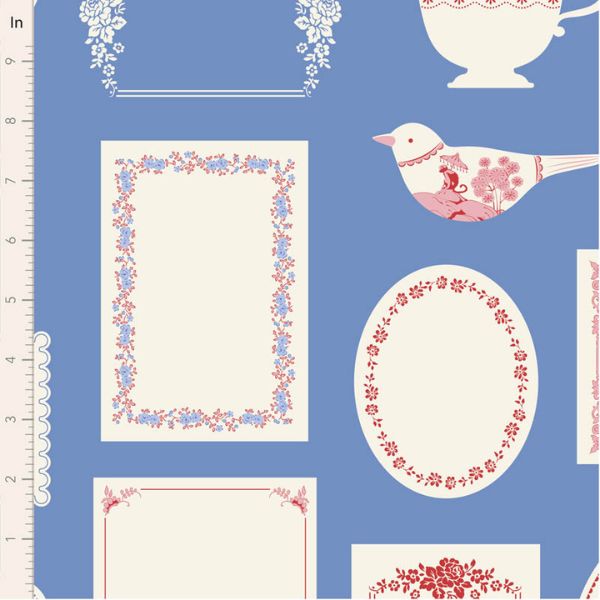 TD110173 Labels and Ornaments Blue, Something Blue by Tilda