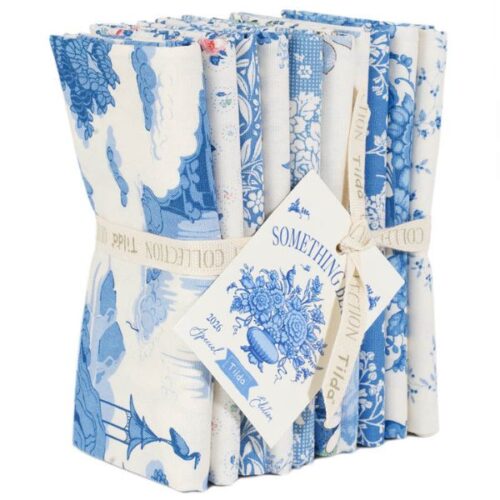 TD300262 Light Fat Quarter Pack (10 pieces), Something Blue by Tilda