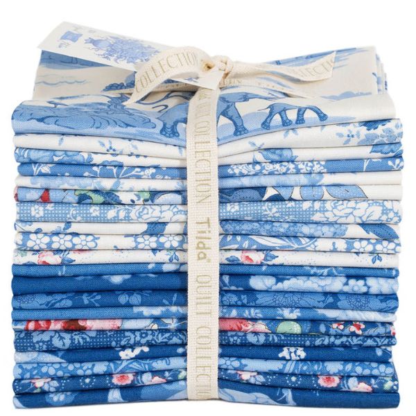 TD300265 Something Blue Fat Quarter Pack (20 pieces) by Tilda