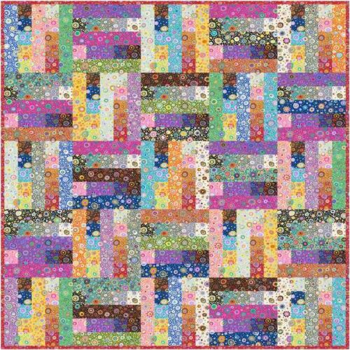 Take 5 Quilt Kit, Ode to Roman Glass by Kaffe Fassett