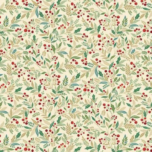 214-Q Holly Cream, Adorn by Makower