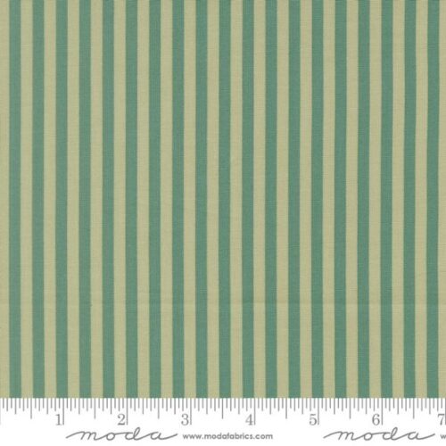 51283 21 Stripe Mist, Popcorn by Elizabeth Hartman