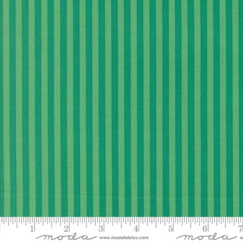51283 28 Stripe Jade, Popcorn by Elizabeth Hartman