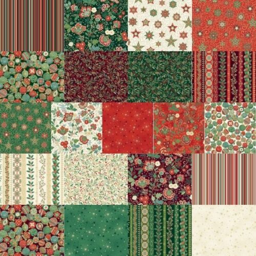 Adorn Fat Quarter Pack (21 Pieces) Adorn by Makower (Cut in House)