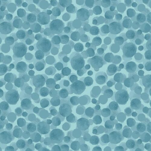 BBF10 Polar Blue Bumbleberries Flannel, Jardin d’Hiver by Lewis & Irene