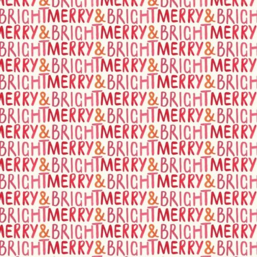 BG098 Merry & Bright Candy, Merry Happy Christmas by Bluebellgray for Lewis & Irene