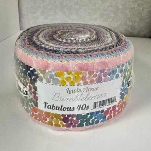 Bumbleberries Fab 40s 2.5in Strips (40 pieces) by Lewis & Irene (Branded)