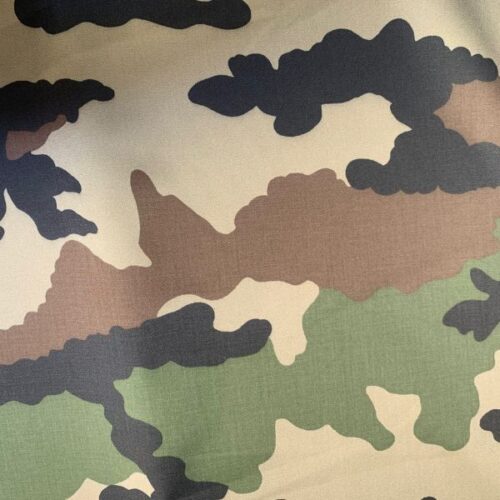 C6557 Rip Stop Camo Water Resistant Fabric