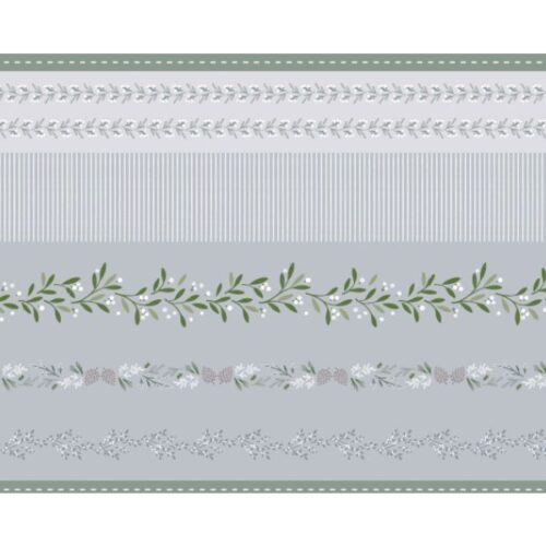 CC77.1 Winter's Garden 24in Panel (pearlescent), Winter's Garden by Cassandra Connolly