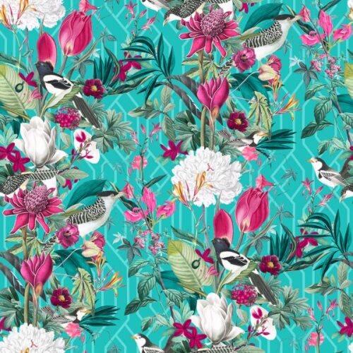 CVL040 - Patagonia Mint Velvet Fabric With A Plush Finish
