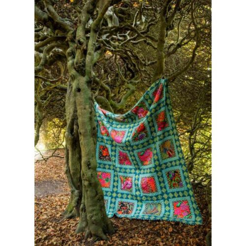 Cool Florals Fabric Pack, Quilts at an English Manor House by Kaffe Fassett