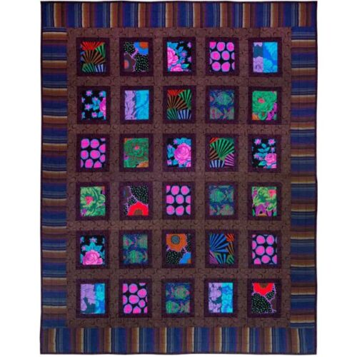 Dark Chocolate Fabric Pack, Quilts at an English Manor House by Kaffe Fassett