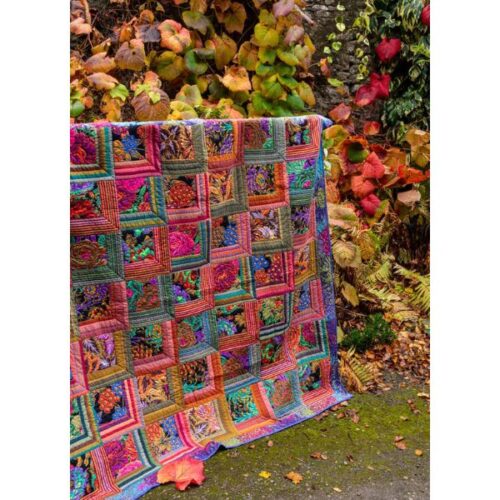 Dark Panels Fabric Pack, Quilts at an English Manor House by Kaffe Fassett