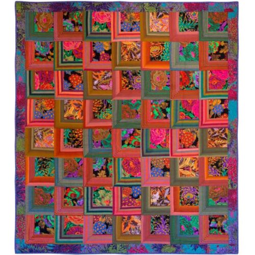 Dark Panels Fabric Pack, Quilts at an English Manor House by Kaffe Fassett