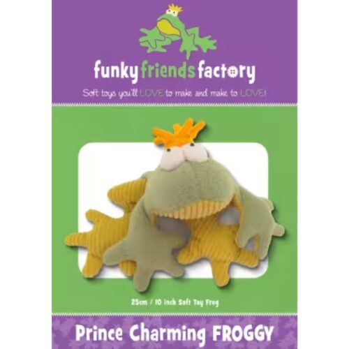 FF4057 Prince Charming Frog – Funky Friends Factory Pattern