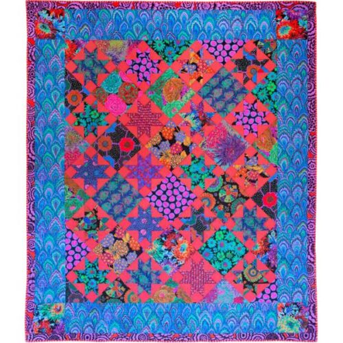 Fire Stars Fabric Pack, Quilts at an English Manor House by Kaffe Fassett