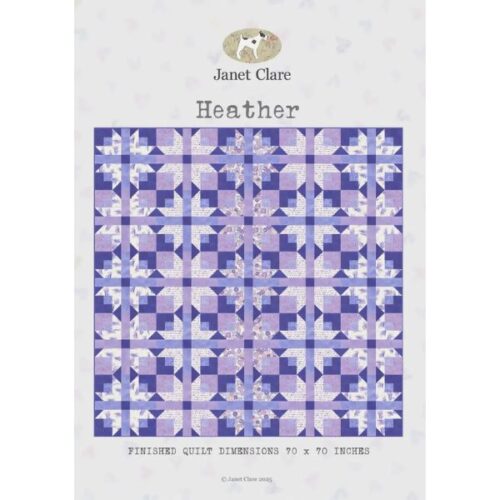 JC269 Heather Quilt Pattern by Janet Clare