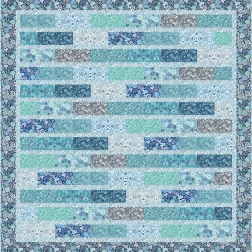 Jardin d'Hiver Flannel Quilt Kit 1 by Lewis & Irene
