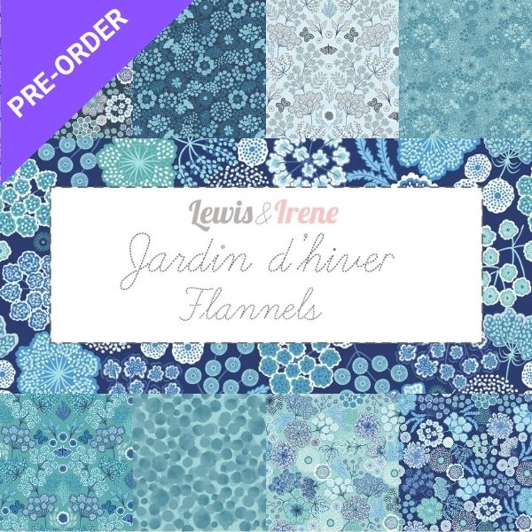 Jardin d’Hiver Flannel by Lewis & Irene Jardin d'Hiver Flannel by Lewis & Irene