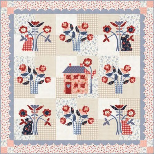 KIT3090 Blossom Jubilee Boxed Quilt Kit by Bunny Hill Designs