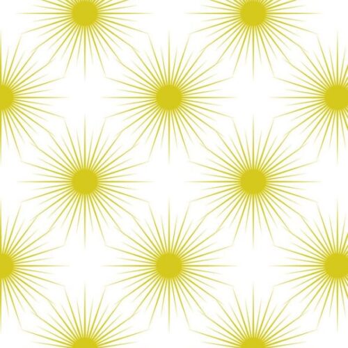 L58A Solstice Sun on White (with gold metallic), Winter Solstice by Lewis & Irene