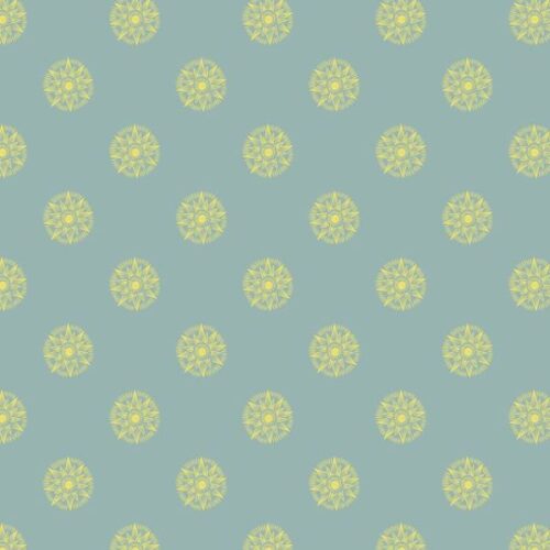 L59A Small Solstice Shining Star on Verdigris (with gold metallic), Winter Solstice by Lewis & Irene
