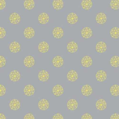 L59B Small Solstice Shining Star on Grey (with gold metallic), Winter Solstice by Lewis & Irene