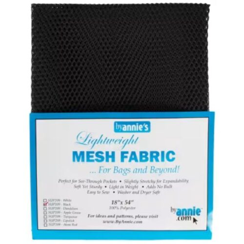 Lightweight Mesh Black (18in x 54in) ByAnnie