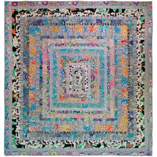 Marble Layers Fabric Pack, Quilts at an English Manor House by Kaffe Fassett