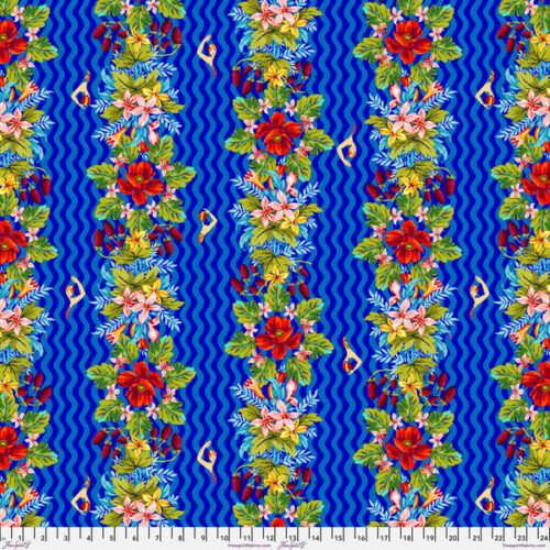 PWOB128.Blue Poolside, Riviera by Odile Bailloeul