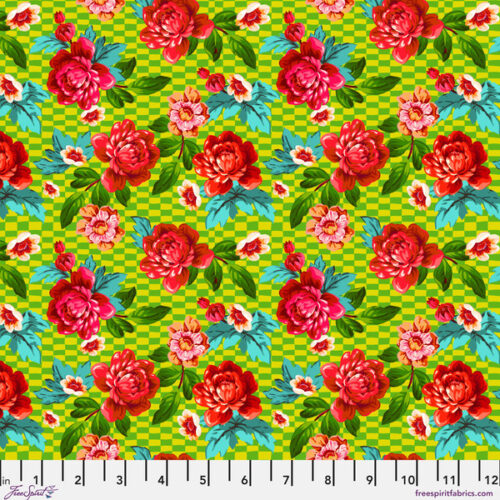 PWOB130.Green Mini Al Fresco, Riviera by Odile Bailloeul