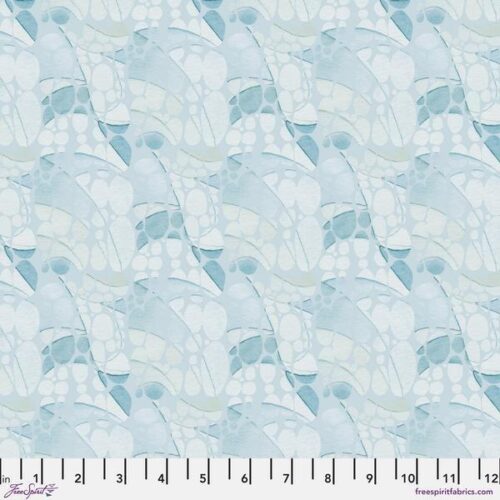 PWSR108.Skyblue Dappled, Saltwater by Shell Rummel
