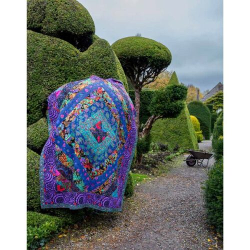 Purple Passage Quilt Fabric Pack, Quilts at an English Manor House by Kaffe Fassett
