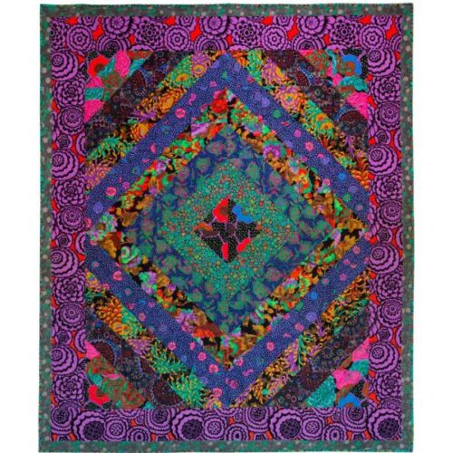 Purple Passage Quilt Fabric Pack, Quilts at an English Manor House by Kaffe Fassett