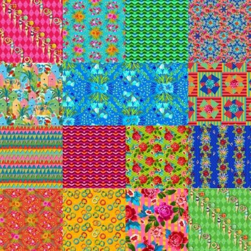 Riviera Fat Quarter Pack (15 pieces) by Odile Bailloeul (Cut in House)