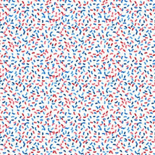 SM133B Confetti Red and Blue, Small Things...Celebrations by Lewis & Irene