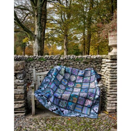 Silver Squares Fabric Pack, Quilts at an English Manor House by Kaffe Fassett