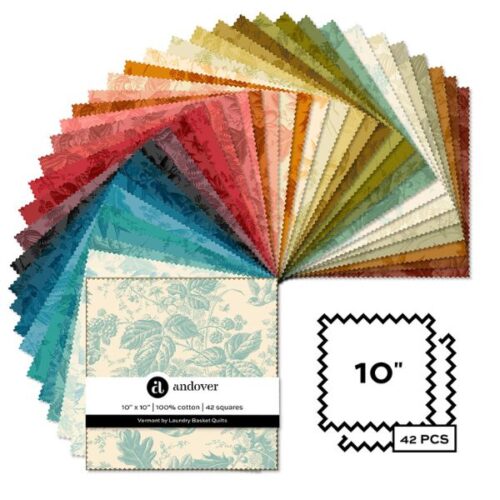 Vermont 10in Squares (42 pieces) by Edyta Sitar