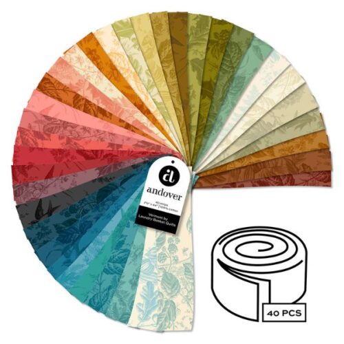 Vermont 2.5in Strips (40 pieces) by Edyta Sitar
