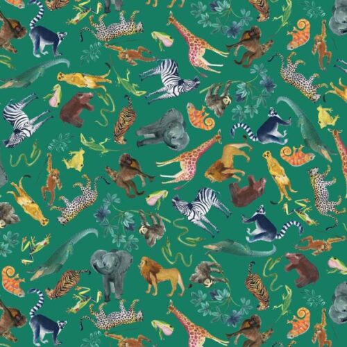 WB081 Animal Jigsaw Jungle, Safari by Wee Blue Bell