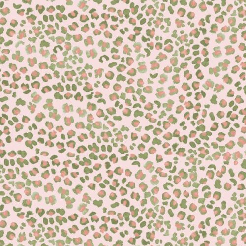 WB085 Leopard Print Tropical, Safari by Wee Blue Bell