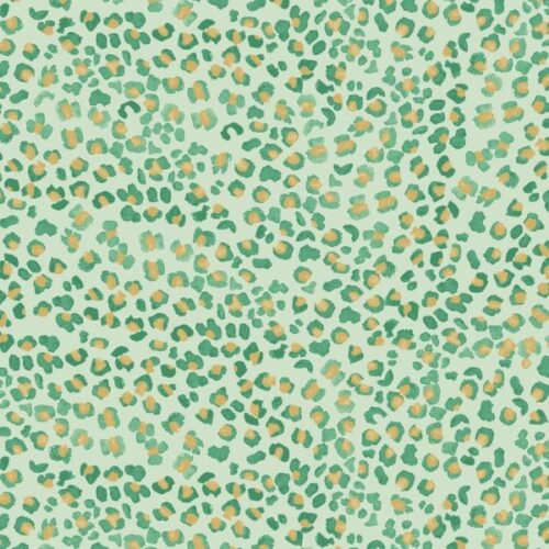 WB087 Leopard Print Fern, Safari by Wee Blue Bell