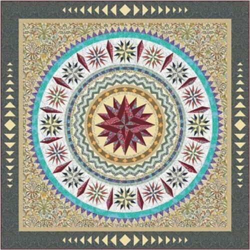 Whispering Currents Quilt Pattern by Lakeview Quilting