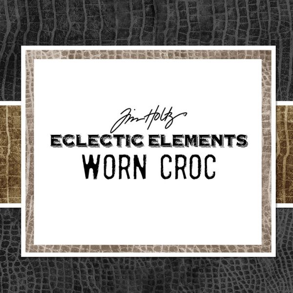 Worn Croc by Tim Holtz Worn Croc by Tim Holtz