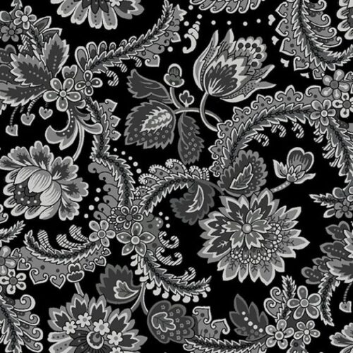 2309-99 Black Arden 108 Extra Wide Backing Fabric by Satin Moon Designs for Blank Quilting