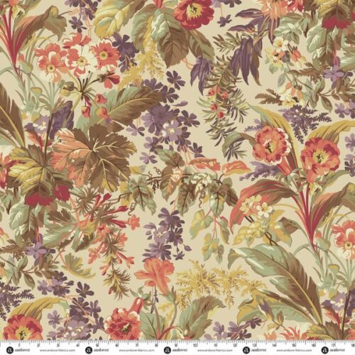 277-L Foliage Linen, Practical Magic by Edyta Sitar