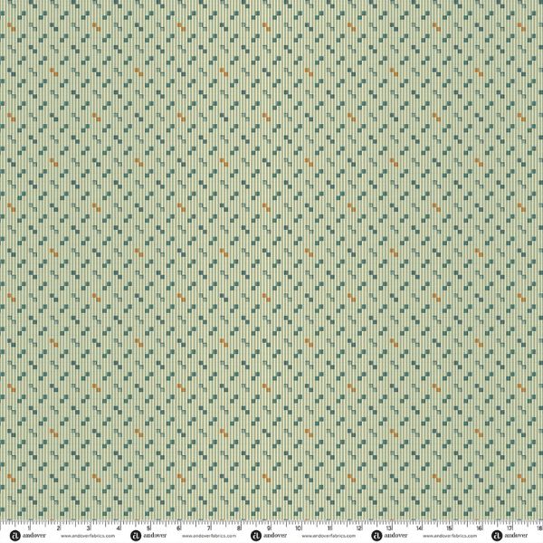 293-T Square Dance Light Teal, Practical Magic by Edyta Sitar